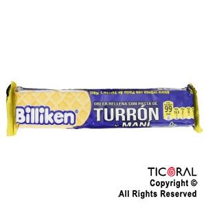 TURRON BILLIKEN X50 UNIDADES X 25gr